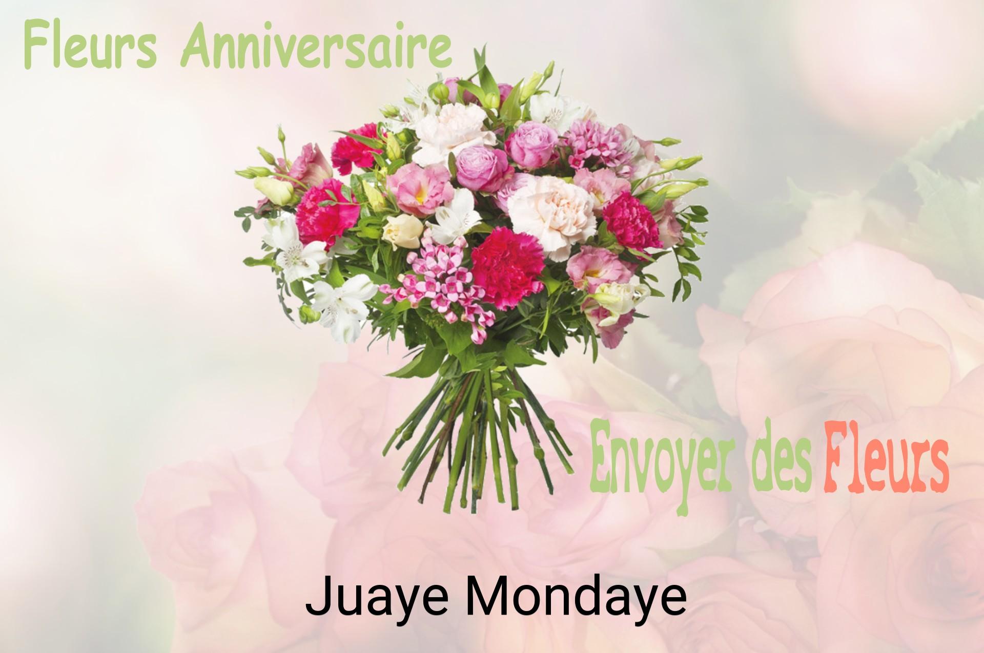 Bouquet de fleurs d’anniversaire livré à Juaye-Mondaye